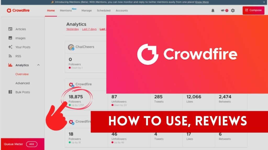 Crowdfire Review